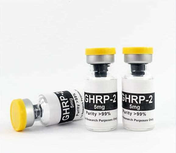 Buy GHRP 2 Australia Buy GHRP 2 Australia. GH-releasing peptides (GHRPs) are synthetic peptides that like GHRH act directly on pituitary somatotrophs to stimulate GH release. GHRP-2, an investigational drug, is one of the most potent members of the GHRP family. It has been shown to be effective in adults via the oral and intranasal as well as the iv route of administration. Buy GHRP 2 Australia Growth Hormone Releasing Peptide-2 Synthetic is a single, non-glycosylated polypeptide chain containing 6 amino acids, having a molecular mass of 817.9 Dalton and a Molecular formula of C45H55N9O6. PHYSICAL APPEARANCE Sterile Filtered White lyophilized (freeze-dried) powder. Buy GHRP 2 Australia FORMULATION The GHRP-2 hormone is lyophilized with no additives. SOLUBILITY Recommend to reconstitute the lyophilized GHRP-2 in sterile 18MΩ-cm H2O not less than 100 µg/ml. STABILITY Lyophilized Growth Hormone Releasing Peptide-2 although stable at room temperature for 3 weeks, should be stored desiccated below -18°C. Upon reconstitution GHRP-2 store at 4°C for between 2-7 days and for future use below -18°C. Recommended to add a carrier protein (0.1% HSA or BSA) for long term storage Please prevent freeze-thaw cycles. PURITY Greater than 99.0% as determined by analysis by RP-HPLC. AMINO ACID SEQUENCE H-D-Ala-D-2-Nal-Ala-Trp-D-Phe-Lys-NH2. USAGE LABORATORY RESEARCH USE ONLY furnishes ProSpec’s products. Drugs and agricultural or pesticidal products and food additives or household chemicals may not be used as GHRH EFFECS The main effects of GHRP 2 are GH secretion, fat mass decrease and muscle mass increase, lowering of cholesterol level, skin and bone strengthening, protection of the liver and anti-inflammatory action. GHRP 2 possesses many repair properties to attribute to its immune-boosting function. GHRP 2 increase prolactin, aldosterone and cortisol levels and in some cases may not be the peptide of choice. Buy GHRP 2 Australia What’s the difference between GHRP2 & GHRP6? Both GHRP2 & GHRP6 are growth hormone secretagogues. You will see ideal results when combining these peptides with muscle building and fat burning foods as well as aerobic and intense strengthening exercises. They are with CJC 1295 (Growth hormone-releasing analogue) to amplify the response. Stimulate the pituitary gland to amplify the release of your natural GH Should be administered on an empty stomach before bedtime to mimic and amplify your natural release of GH (which is around 1-3 am) Both can increase cortisol and prolactin levels. recommend testing regularly.